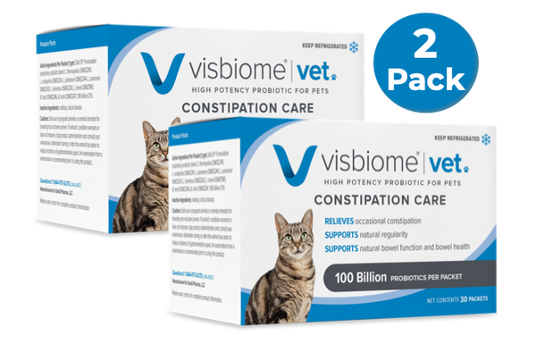 Visbiome Vet Constipation Care - Packets - 2 Pack Product Description