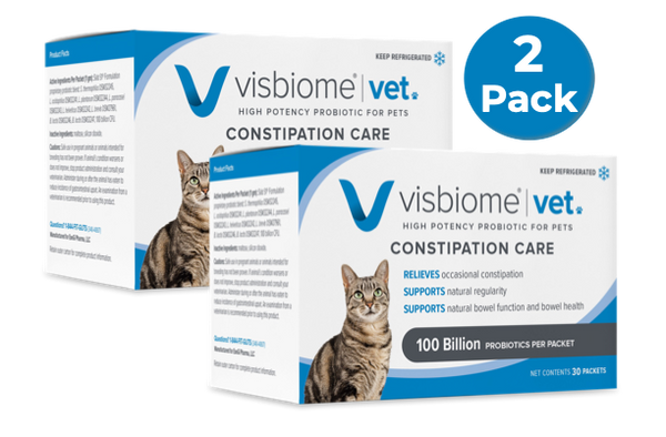 ヴィトックス2箱 b12 Visbiome Vet Constipation Care - 100 Billion CFU Packets - 2 Pack