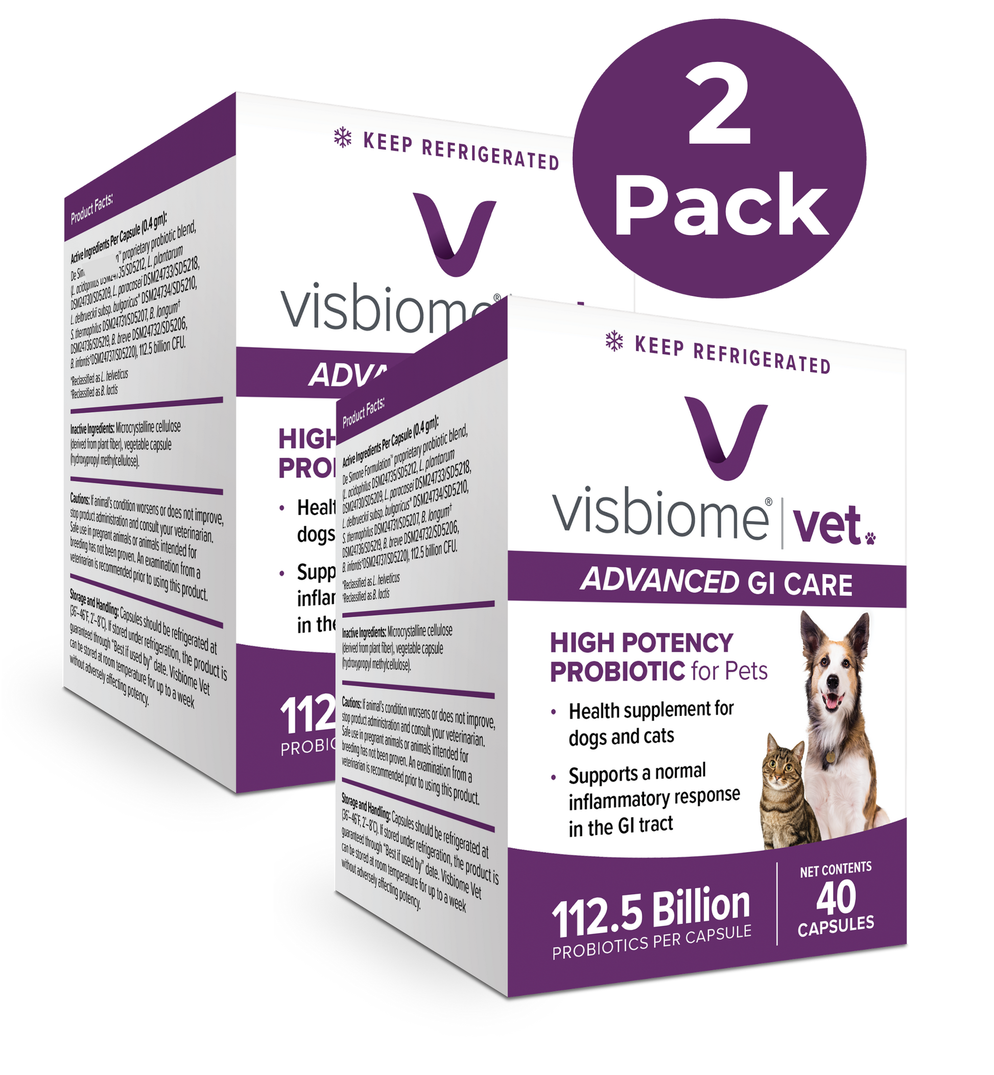 Visbiome Vet Advanced GI Care Capsules Pack – Visbiome® Vet