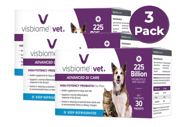 Visbiome Vet - Packets - 3 Pack