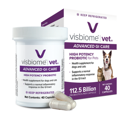 Visbiome Vet - Capsules - 4 Pack