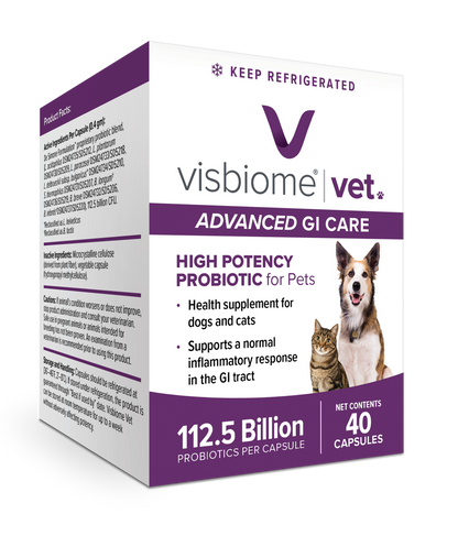 Visbiome Vet - Capsules - 4 Pack