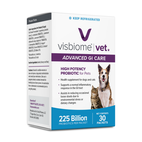 Visbiome Vet Advanced GI Care - 225 Billion CFU Packets