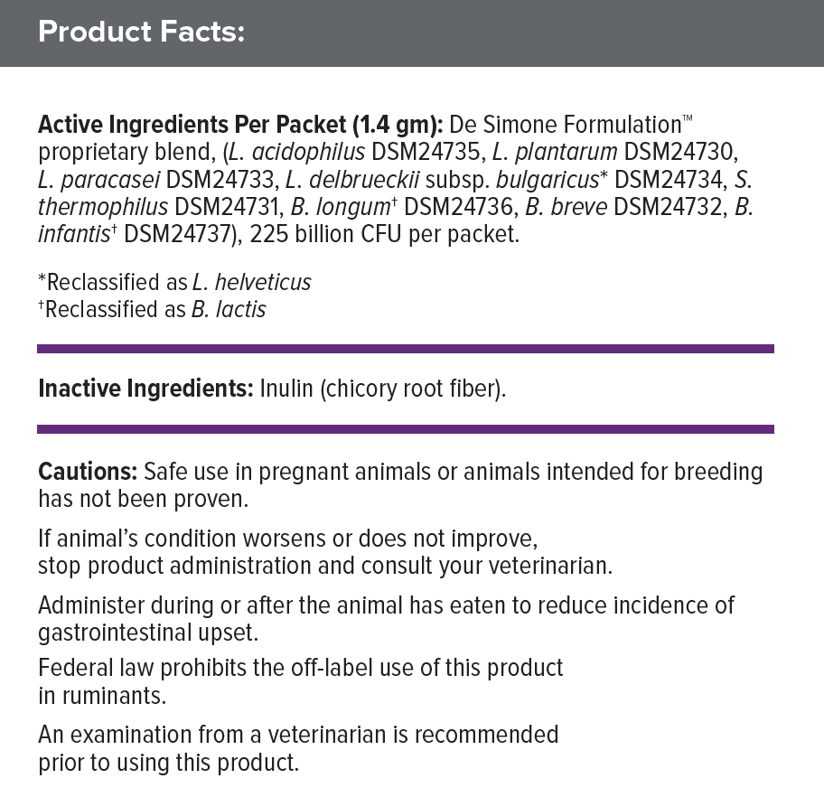 Visbiome Vet - Packets